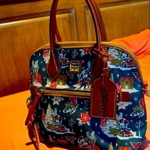 Walt Disney World Dooney & Burke Christmas Purse